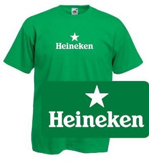 Heineken Beer t shirt party cool soccer bar Small XL