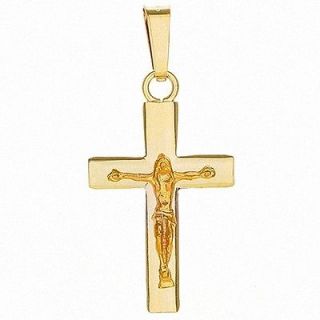 9k 9ct Solid Yellow Gold crucifx Cross Pendant From Sydney
