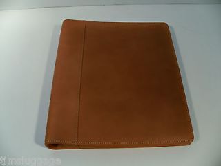 Hartmann Belting Leather 3 Ring Binder, Vintage NEW OLD STOCK, MADE IN
