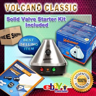 Classic Vaporizer w/ Solid Valve Starter Set by Storz & Bickel Vape