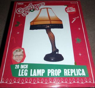 Newly listed A Christmas Story Leg 20 Inch Prop Replica Leg Lamp Neca