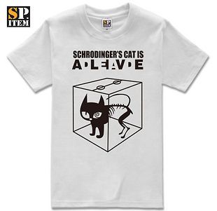 The BIG BANG THEORY Sheldon Cooper Schrodinger s Cat T shirt Tee
