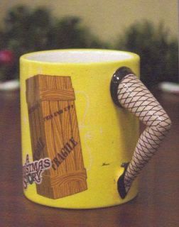 Christmas Story Sculpted Leg Lamp Coffee Mug