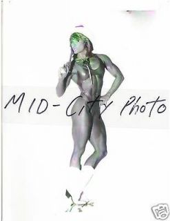 Ms Olympia CORY EVERSON Female Bodybuilding Muscle Fitness Photo B&W