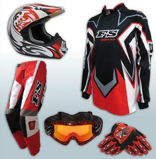 +Pants+G loves+Goggles+ Helmet*AS1698* Motocross/Dirt Bike Gear/Kids