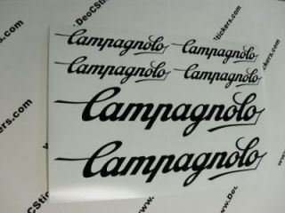 Set CAMPAGNOLO Bikes Frame Decal Stickers Bicycle 17G