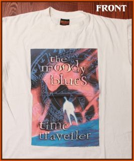 DAMAGED TOP TIER The Moody Blues 1994 Time Traveler Tour White Large T