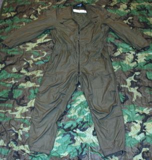 USGI Military OD CVC Fire Resistant Coveralls Flightsuit NICE Many