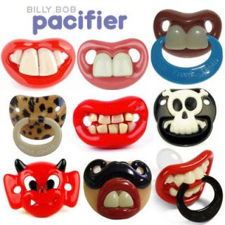 Billy Bob Baby Pacifier Teeth Funny Dummy Soother Lips
