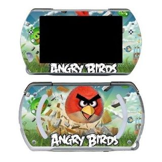 New Sony PSP Go Angry Birds Game Vinyl Sticker Skin