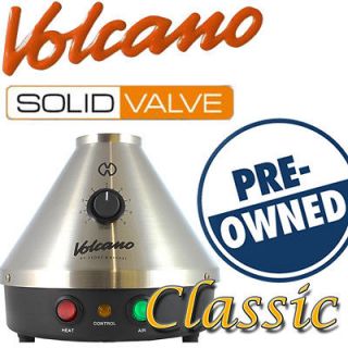 Used / Pre Owned Volcano Classic Vaporizer w/ Solid Valve Starter Set