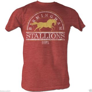 New Authentic USFL Birmingham Stallions Mens T Shirt