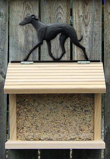Bird Feeder W/ Italian Greyhound on Peak. Home,Yard & Garden Dog