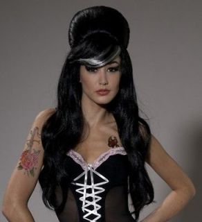 Sexy Amy Winehouse Blues Singer Halloween Costume Wig