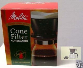 Newly listed Melitta Manual 6 Cup Cone Filter Coffee Maker CM 6/4