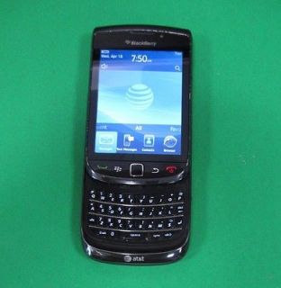 FAIR BLACK Blackberry RIM TORCH 9800 GSM UNLOCKED Cell Phone AT&T