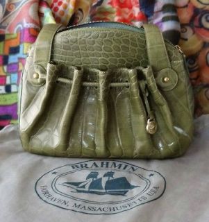 Brahmin Blaine Grotto Handbag   EUC!