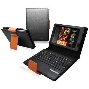 Ionic Bluetooth Keyboard Kindle Fire HD 8.9 Stand Leather Case Cover