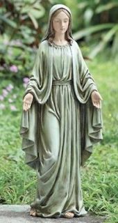 Blessed Virgin Mary Indoor Outdoor Garden Statue