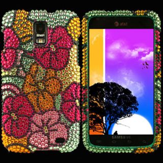 Faceplate Bling Case for Samsung Galaxy S II Skyrocket C Cover 2 S2