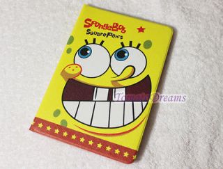 New ipad mini SpongeBob squarepants Leather protective Case Cover fold