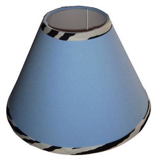 Lamp Shade For Blue Zebra Baby Crib Bedding Set By Sisi