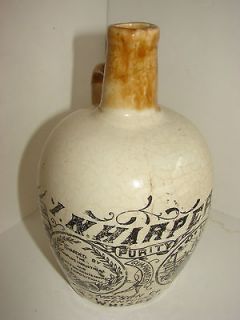 Vintage I.N. Harper Nelson Co.Kentucky Whiskey Bottle Crock 1​884 5