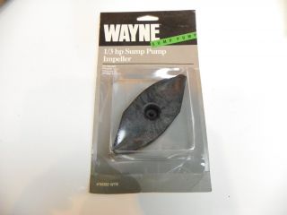 New* Wayne 1/3 Hp Sump Pump Impeller SPV500 BPV500