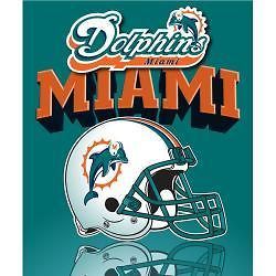 Wholesale Miami Dolphins Fleece NFL Blankets Throws NEW