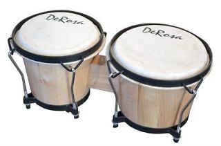 PRO BONGOS Mini Conga Drum Set Studio Band Music Instruments Bongo