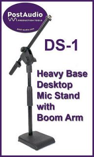 Articulating Stand XLR Microphone Studio Arm Broadcast Suspension Boom