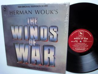 WINDS OF WAR ost TV LP Near MINT Music by BOB COBERT