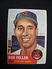 MLB 1953 CLEVELAND INDIANS BOB FELLER CARD #54 Topps baseball