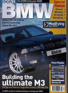 Total BMW Magazine 5/04 Hartge & Hamann E36 M3, Alpina B8 v B10, M5