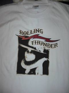 BOB DYLAN ROLLING THUNDER Live 1975 T Shirt **NEW band music concert