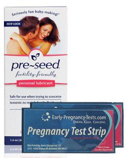 PreSeed Multi Use Lubricant + 2 FREE Pregnancy Tests
