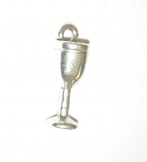 Goblet cups antique silver pewter tibetan charms   Jewellery supplies