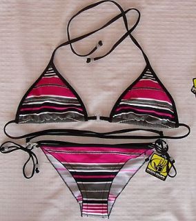 NWT Body Glove Swimsuit Bikini Slider top Sexy Brasilia bottoms Wild