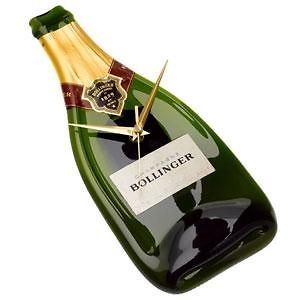 Bollinger Champagne Bottle Clock
