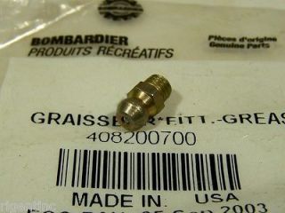 NOS BOMBARDIER SKI DOO COMMANDER DS EXPEDITION ELITE GREASE FITTING