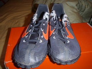 Nike Track spikes BOWERMAN SERIES Size 13 Black/White/Or ange Must C