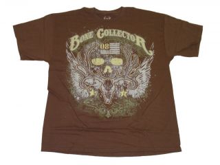 Bone Collector ~ ESTABLISHED 08 FLAG ~ Mens Hunting T Shirt NEW