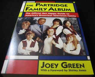 Joey Green Signed The Partridge Family Album Softcover Book Auto