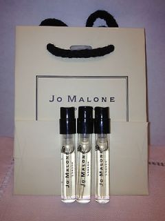Set of 3x Jo Malone London Wild Bluebell Cologne sample Vial Sprays