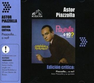 Piazzolla,Asto r   Edicion Critica Piazzola O No? [CD New]