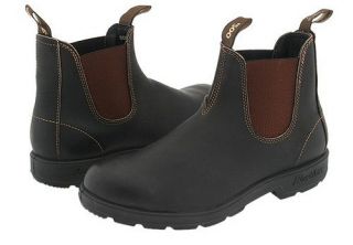 Blundstone 500 Womens Stout Brown Boots Waterproof Pull On Boot
