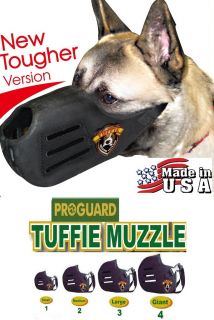 HeavyDuty Dog MUZZLE Comfort Padded QUICK FIT TRAINING*ALL BREED