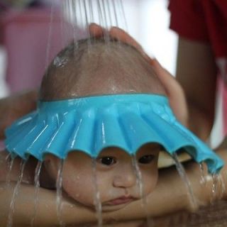 Babys Hair Wash Hat Shampoo Shower Cap Color Random 