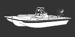 Boston Whaler Dauntless 17 DC Trailerable Boat Cover