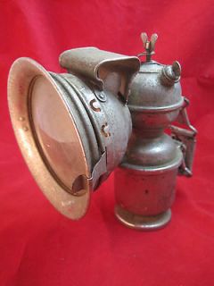 Antique Bicycle Brass Carbide lamp